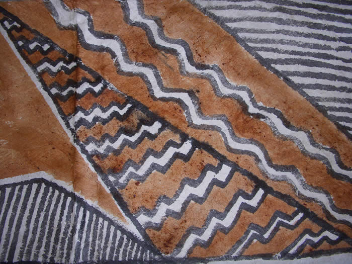 precontact Tapa/Kapa design hand painted