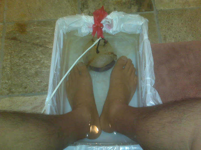 ionic foot bath