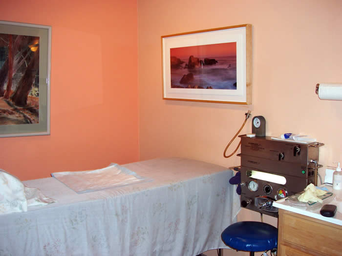 colon hydrotherapy room
