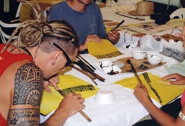 Tapa making class