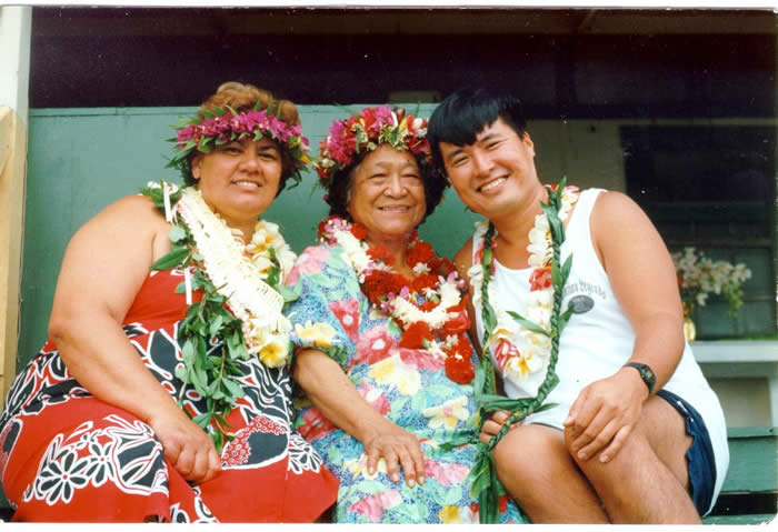Lehua, Auntie Margaret, Wes